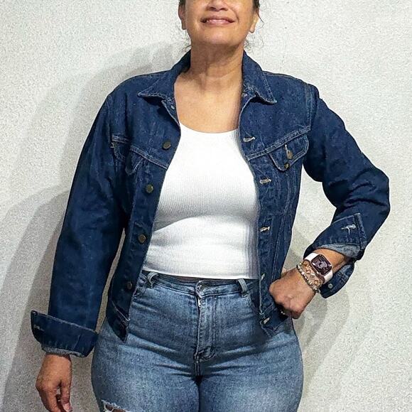 Lee Custom Pink Floyd Jean Jacket Sz S - Picture 9 of 11